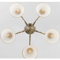 Подвесная люстра Евросвет 60106/5 (Античная бронза) - Превью изображения №3 — Интернет-магазин Time-Shop