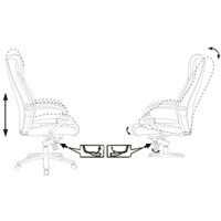 Офисное кресло Бюрократ T-9923SL/BLACK (черный) - Превью изображения №6 — Интернет-магазин Time-Shop