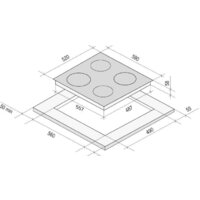 Варочная панель Krona Storno 60 BL - Превью изображения №3 — Интернет-магазин Time-Shop