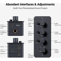 Настольный усилитель Fosi Audio SK01 - Превью изображения №4 — Интернет-магазин Time-Shop