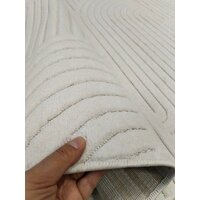 Ковер для жилой комнаты Radjab Carpet Сканди Сизаль Прямоугольник 10949A 12211RK (1.6x2.3, Krem/Krem) - Превью изображения №5 — Интернет-магазин Time-Shop