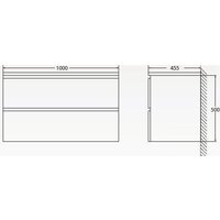  BelBagno Тумба под умывальник Albano-1000-2C-SO-RVB (белый дуб vintage) - Превью изображения №3 — Интернет-магазин Time-Shop