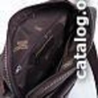 Сумка через плечо Poshete 196-3143-YB42-DBW (коричневый) - Превью изображения №4 — Интернет-магазин Time-Shop