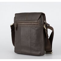 Сумка через плечо Poshete 196-3143-YB42-DBW (коричневый) - Превью изображения №12 — Интернет-магазин Time-Shop