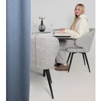 Стул Мамадома ROB-R1 360 (k08 Графит замша Lux/черный) - Превью изображения №2 — Интернет-магазин Time-Shop