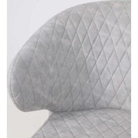 Стул Мамадома ROB-R1 360 (k08 Графит замша Lux/черный) - Превью изображения №9 — Интернет-магазин Time-Shop