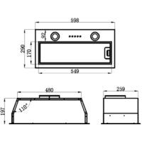 Кухонная вытяжка HOMSair Fleet 60 (белый) - Превью изображения №14 — Интернет-магазин Time-Shop