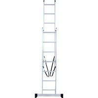 Лестница-стремянка Новая высота NV 122 алюминиевая двухсекционная 2x7 ступеней - Превью изображения №4 — Интернет-магазин Time-Shop