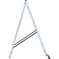 Лестница-стремянка Новая высота NV 122 алюминиевая двухсекционная 2x7 ступеней - Превью изображения №3 — Интернет-магазин Time-Shop