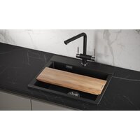 Кухонная мойка Granula ES-5804 (турмалин) - Превью изображения №4 — Интернет-магазин Time-Shop