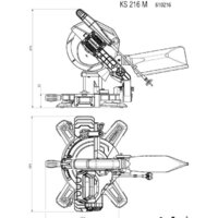 Торцовочная пила Metabo KS 216 M 610216000 - Превью изображения №10 — Интернет-магазин Time-Shop