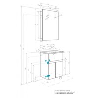  Акватон Тумба под умывальник Форест 60 1A278201FR9C0 - Превью изображения №8 — Интернет-магазин Time-Shop