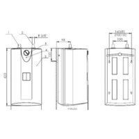 Накопительный электрический водонагреватель под мойку Elektromet Beta Mini 10 [014-01-711] - Превью изображения №3 — Интернет-магазин Time-Shop