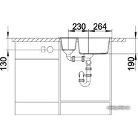 Кухонная мойка Blanco Metra 6 (белый) [516157] - Превью изображения №4 — Интернет-магазин Time-Shop