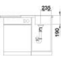 Кухонная мойка Blanco Zia 45 S Compact 527379 (вулканический серый, клапан-автомат) - Превью изображения №6 — Интернет-магазин Time-Shop