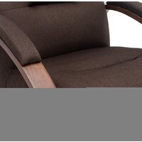 Интерьерное кресло Импэкс Leset Лион (орех текстура/малмо 28/коричневый) - Превью изображения №9 — Интернет-магазин Time-Shop