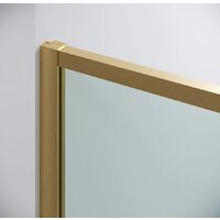 Душевая стенка Grossman Galaxy 90x195 200.K33.01.90.32.00 (золото сатинстекло прозрачное) - Превью изображения №2 — Интернет-магазин Time-Shop