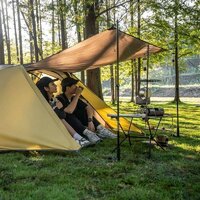 Кемпинговая палатка Naturehike Butterfly NH21YW132 210T 6927595782910 (желто-коричневый) - Превью изображения №6 — Интернет-магазин Time-Shop
