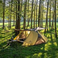 Кемпинговая палатка Naturehike Butterfly NH21YW132 210T 6927595782910 (желто-коричневый) - Превью изображения №3 — Интернет-магазин Time-Shop