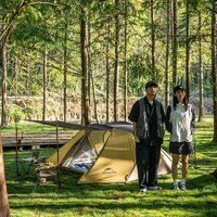 Кемпинговая палатка Naturehike Butterfly NH21YW132 210T 6927595782910 (желто-коричневый) - Превью изображения №5 — Интернет-магазин Time-Shop