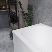 Ванна Lauter Sophia 130 21205130 (с каркасом и сифоном 21Y11021 матовый черный) - Превью изображения №12 — Интернет-магазин Time-Shop