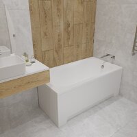 Ванна Lauter Sophia 130 21205130 (с каркасом и сифоном 21Y11021 матовый черный) - Превью изображения №14 — Интернет-магазин Time-Shop