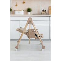 Высокий стульчик VipBaby Milan (creamy) - Превью изображения №3 — Интернет-магазин Time-Shop