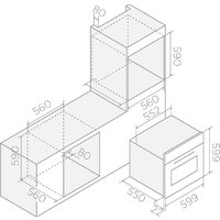 Электрический духовой шкаф Elica Virtus Multi 60 TFT PRF0191770A - Превью изображения №10 — Интернет-магазин Time-Shop