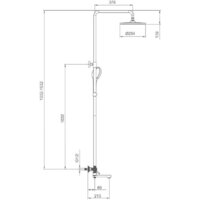 Душевая система  Gappo G2409-83 - Превью изображения №2 — Интернет-магазин Time-Shop