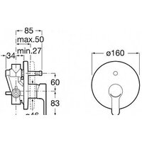 Смеситель Roca L20 5A0A09C00 - Превью изображения №2 — Интернет-магазин Time-Shop