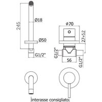 Смеситель Paffoni LIG007ST70 - Превью изображения №2 — Интернет-магазин Time-Shop