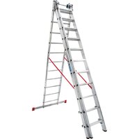 Лестница-стремянка Новая высота NV 523 трёхсекционная индустриальная 3x11 ступеней - Превью изображения №5 — Интернет-магазин Time-Shop