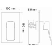 Смеситель Wasserkraft Exter 1651 - Превью изображения №2 — Интернет-магазин Time-Shop