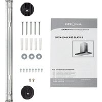 Кухонная вытяжка Krona Onyx 600 Glass S (черный) - Превью изображения №15 — Интернет-магазин Time-Shop