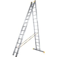 Лестница-трансформер Алюмет P2 9214 (2x14 ступеней) - Превью изображения №2 — Интернет-магазин Time-Shop