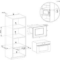 Микроволновая печь Candy CA38FL7N25WXB - Превью изображения №6 — Интернет-магазин Time-Shop