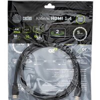 CACTUS HDMI - HDMI CS-HDMI.1.4-2 HDMI (2 м, черный)