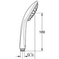 Душевая лейка Grohe Vitalio Joy 110 Duo 27317000 - Превью изображения №2 — Интернет-магазин Time-Shop