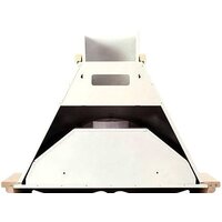 Кухонная вытяжка Elikor Бельведер 90П-650-П3Д (бежевый/дуб неокрашенный) (942299) - Превью изображения №2 — Интернет-магазин Time-Shop