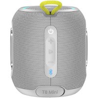 Беспроводная колонка Tronsmart T8 Mini (серый) - Превью изображения №5 — Интернет-магазин Time-Shop