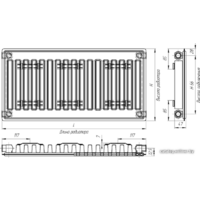Стальной панельный радиатор Лидея ЛК 11-510 тип 11 500x1000 - Превью изображения №4 — Интернет-магазин Time-Shop
