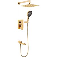 Душевая система  Hansberge H6075 (золото глянец) - Превью изображения №1 — Интернет-магазин Time-Shop