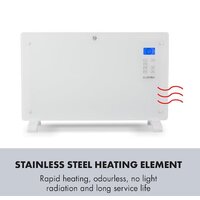 Конвектор Klarstein Norderney 2000W (белый) - Превью изображения №3 — Интернет-магазин Time-Shop