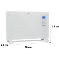 Конвектор Klarstein Norderney 2000W (белый) - Превью изображения №2 — Интернет-магазин Time-Shop