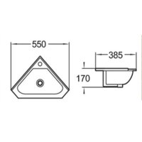 Умывальник WeltWasser AISBACH 7012 GL-WT - Превью изображения №2 — Интернет-магазин Time-Shop
