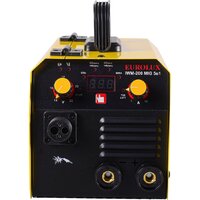 Сварочный инвертор Eurolux IWM-200 MIG 5в1 65/180 - Превью изображения №6 — Интернет-магазин Time-Shop