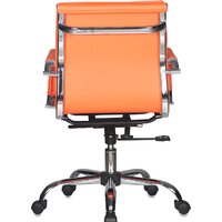 Офисное кресло Бюрократ CH-993-Low/Orange - Превью изображения №4 — Интернет-магазин Time-Shop