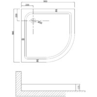 Душевой уголок Niagara NG-6807-08 100x100x190 - Превью изображения №4 — Интернет-магазин Time-Shop