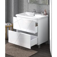  Vigo Тумба под умывальник Holly 700-0-2 tn.HOL.FOS.70.2Y (напольная) - Превью изображения №3 — Интернет-магазин Time-Shop