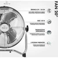 Вентилятор Mission Air FAN 20 - Превью изображения №5 — Интернет-магазин Time-Shop